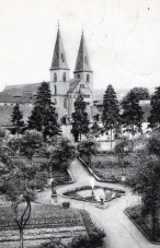 old postcards of the basilica